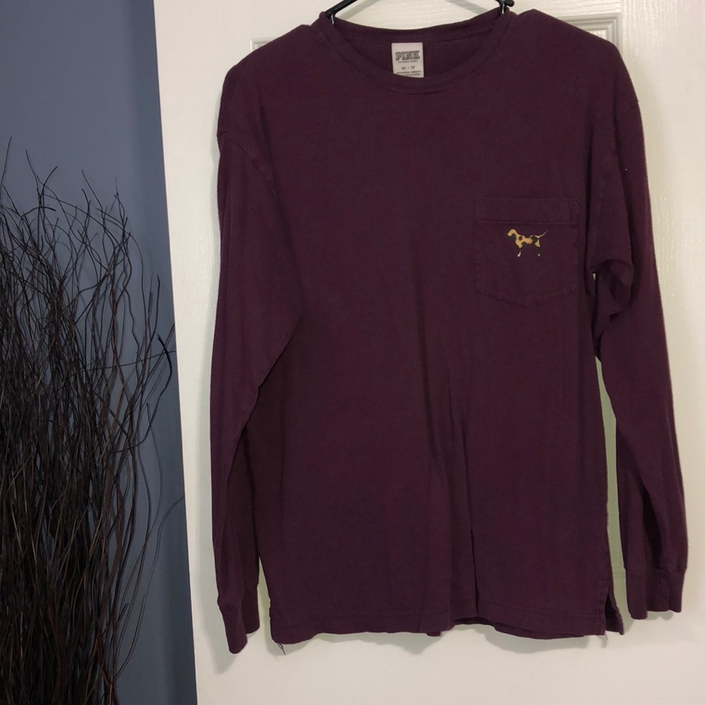 PINK long sleeve top